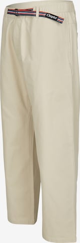 Cleptomanicx Regular Pants 'Transit Team' in Beige