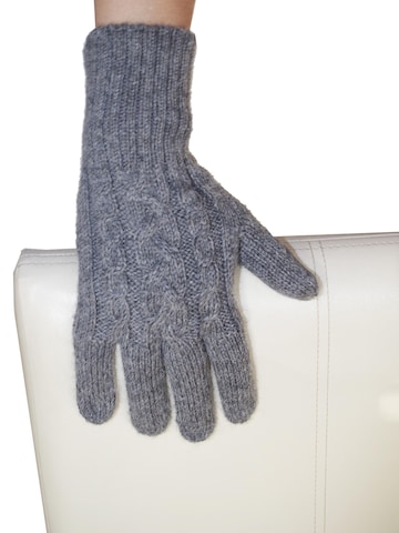 Posh Gear Full finger gloves 'Guantibrada' in Grey