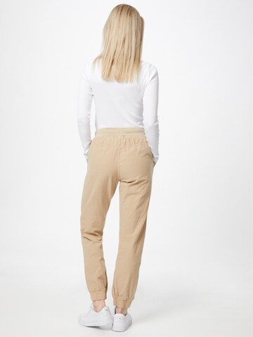 Effilé Pantalon 'Naya' Kaffe en beige