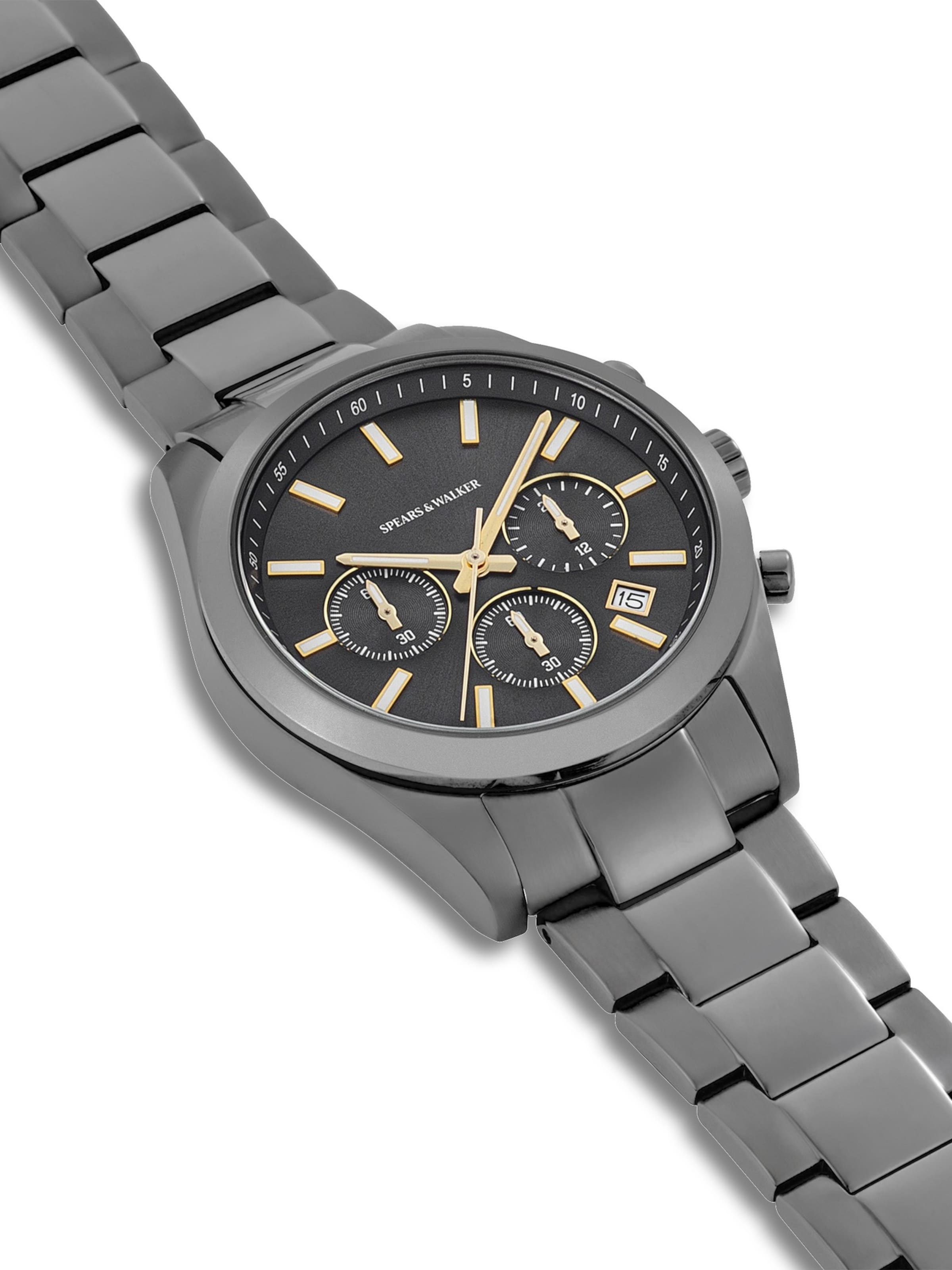 Spears & Walker Analoguhr in Grau