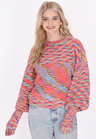 IZIA - Jersey en rosa: frente