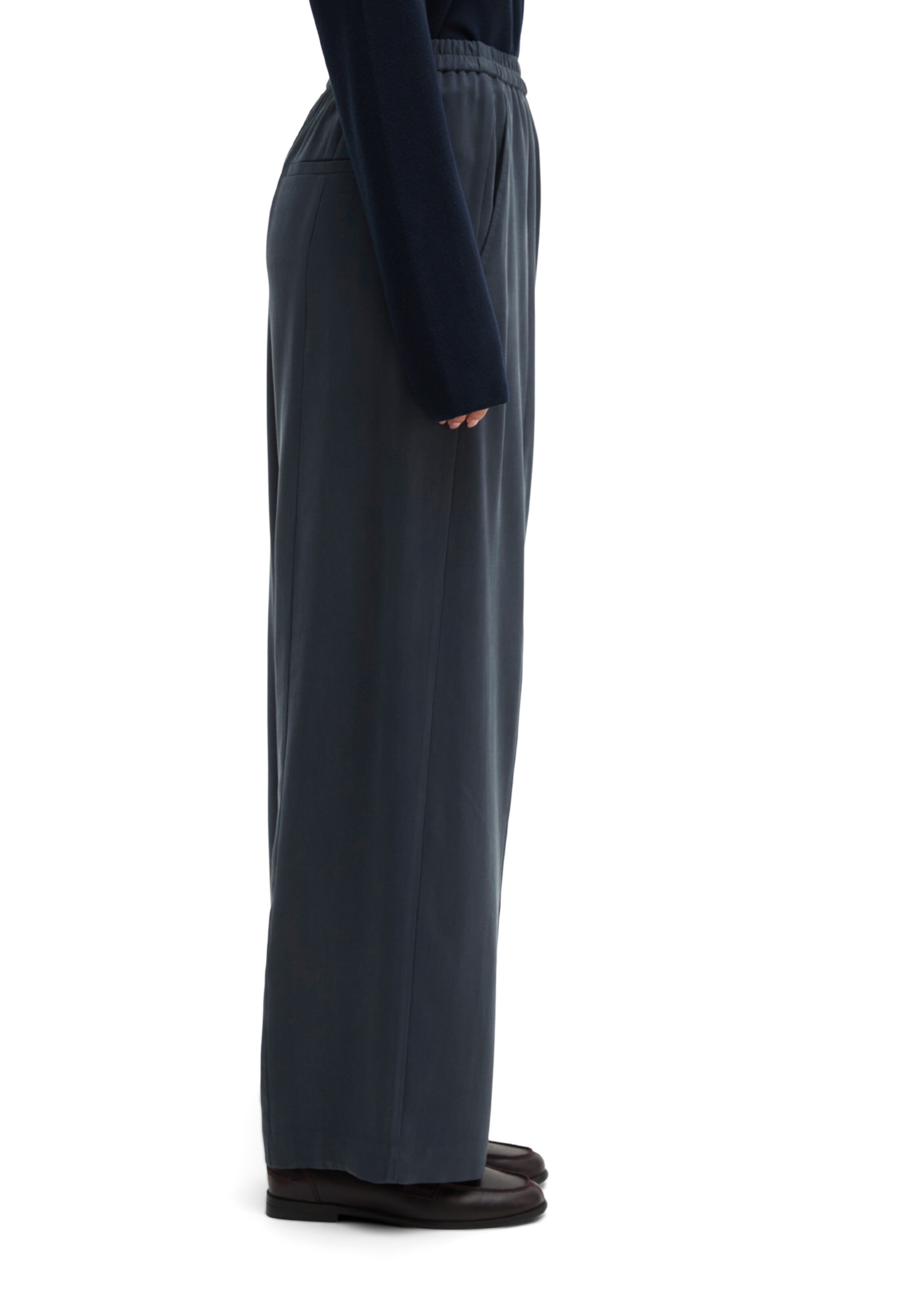 Marc O'Polo Loose fit Trousers in Blue