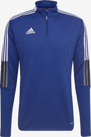 ADIDAS SPORTSWEAR Sportsweatshirt in Blau: predná strana