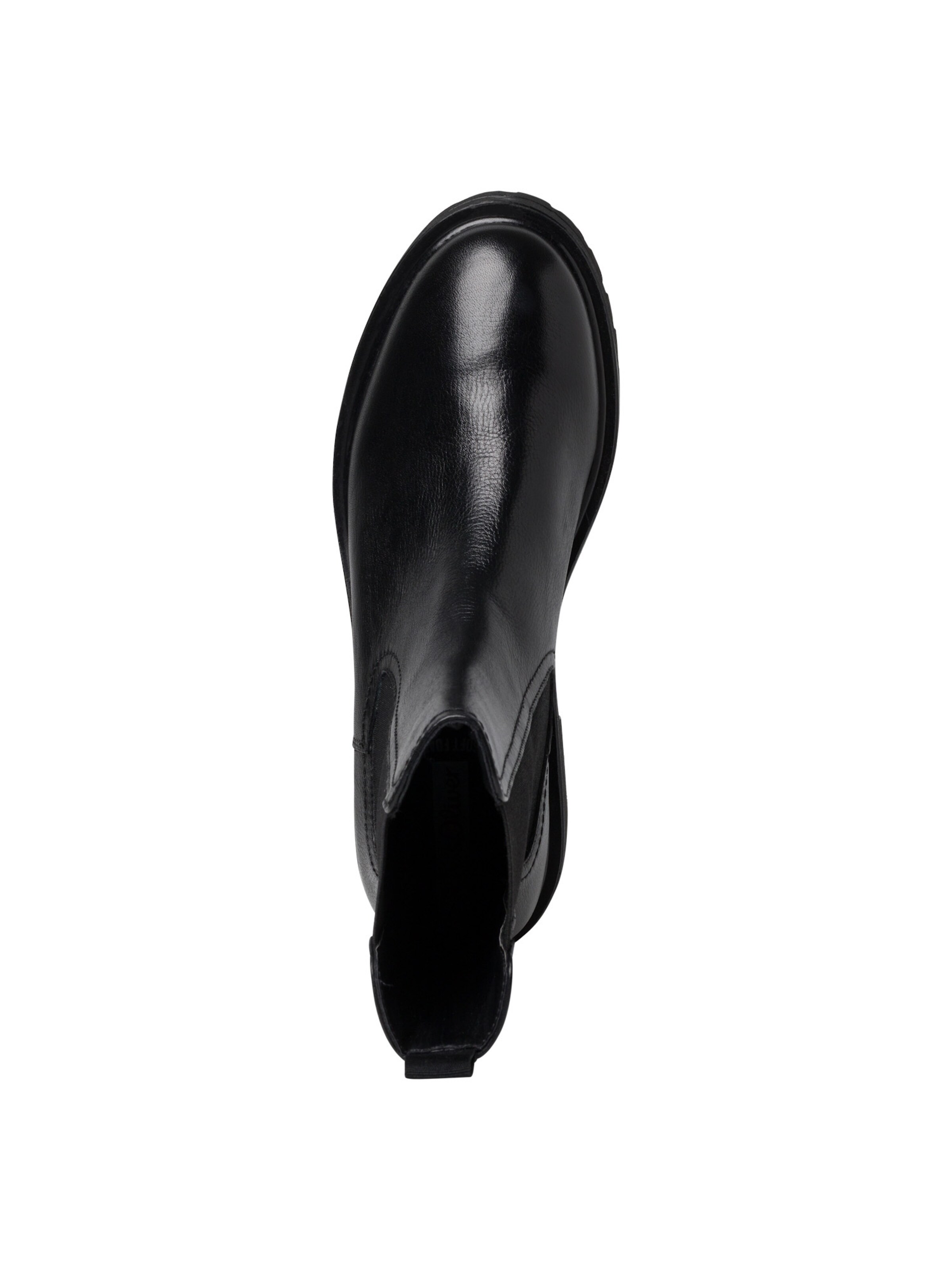 s.Oliver Chelsea boots in Zwart