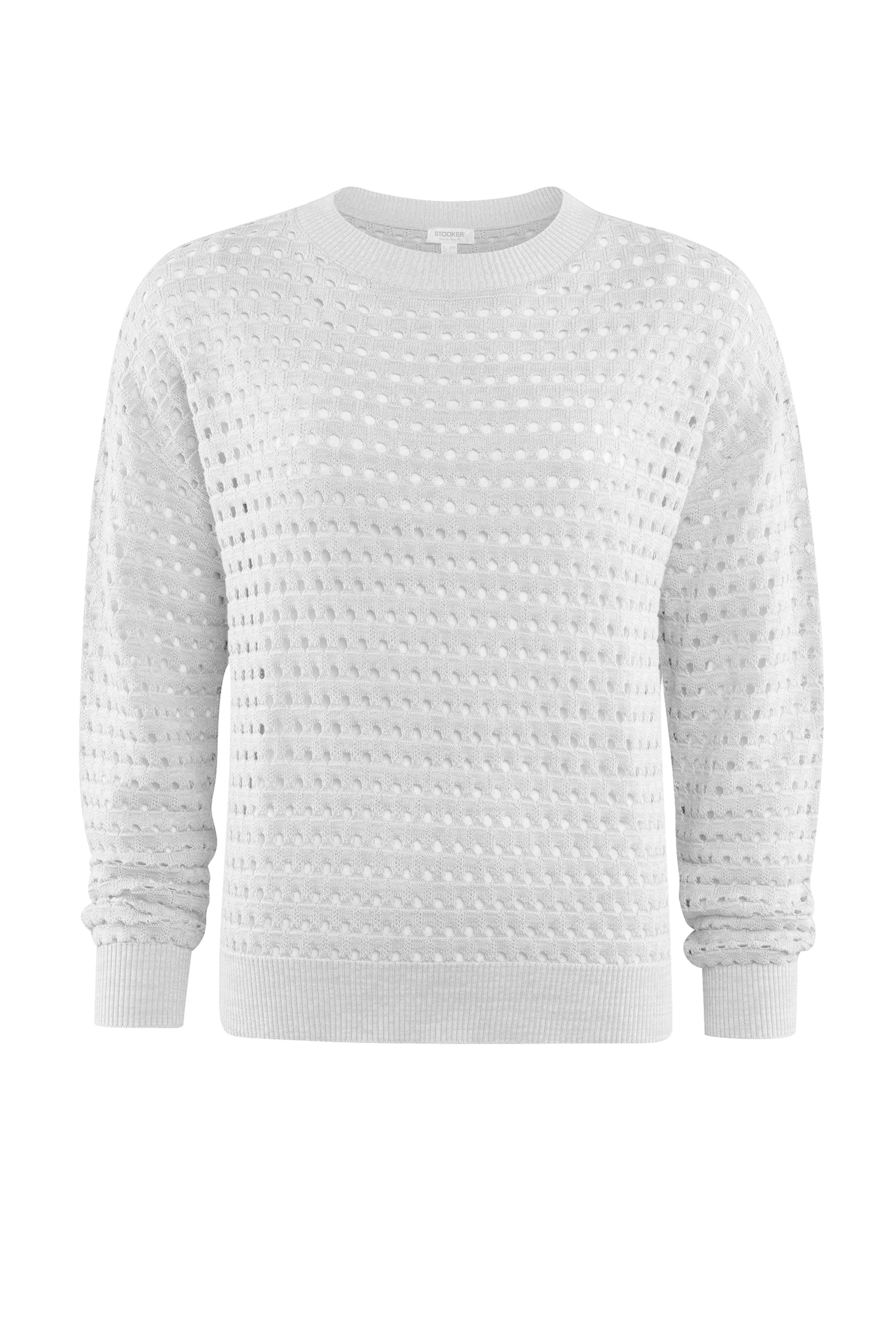 Pull-over 'Lulu' STOOKER WOMEN en blanc : devant