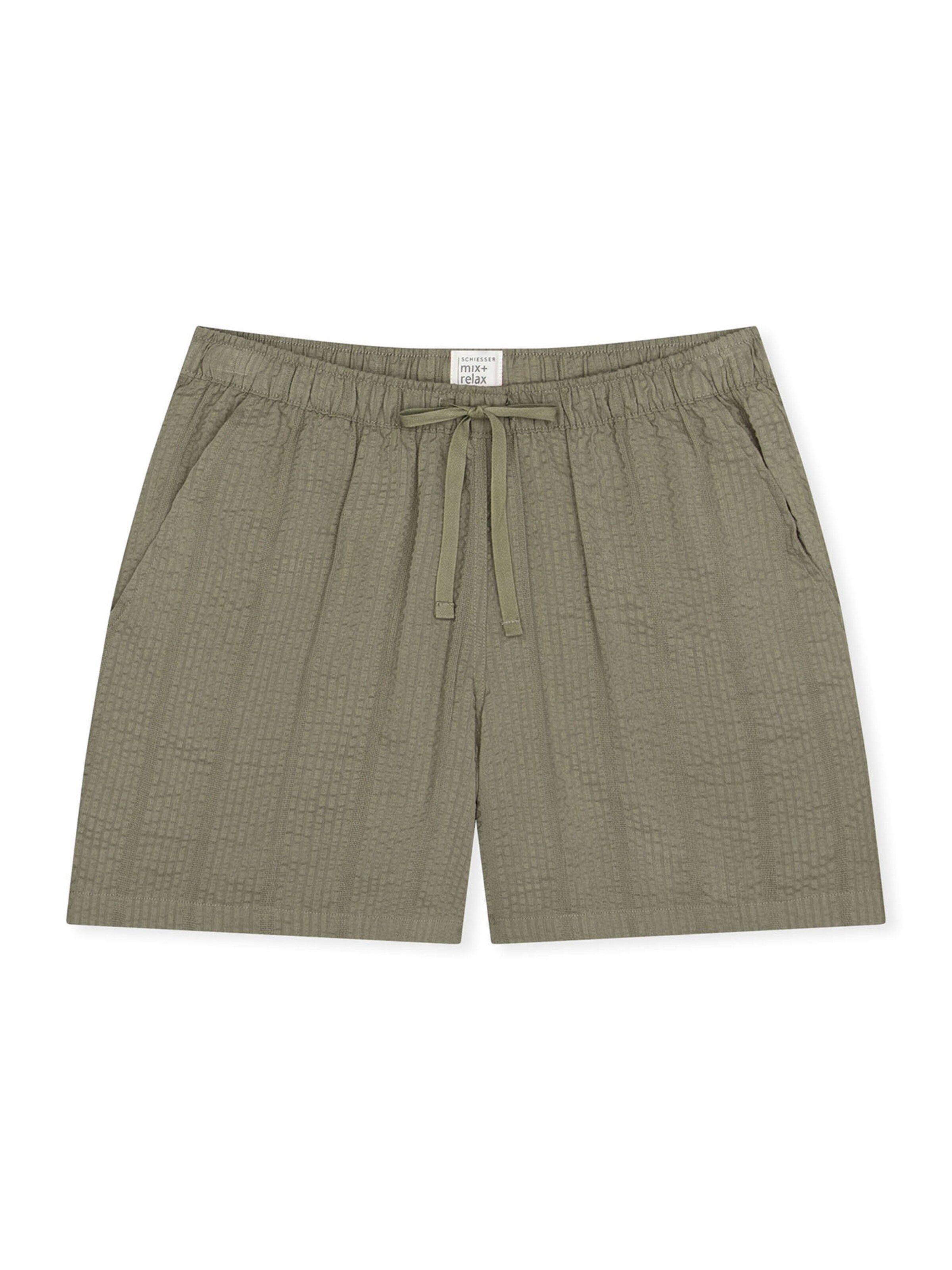 Pantalon de pyjama ' Mix Relax ' SCHIESSER en vert : devant