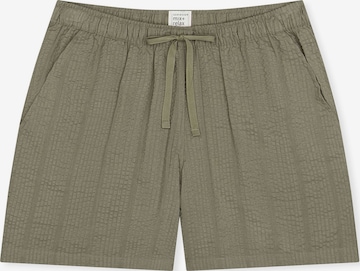 Pantalon de pyjama ' Mix Relax ' SCHIESSER en vert : devant