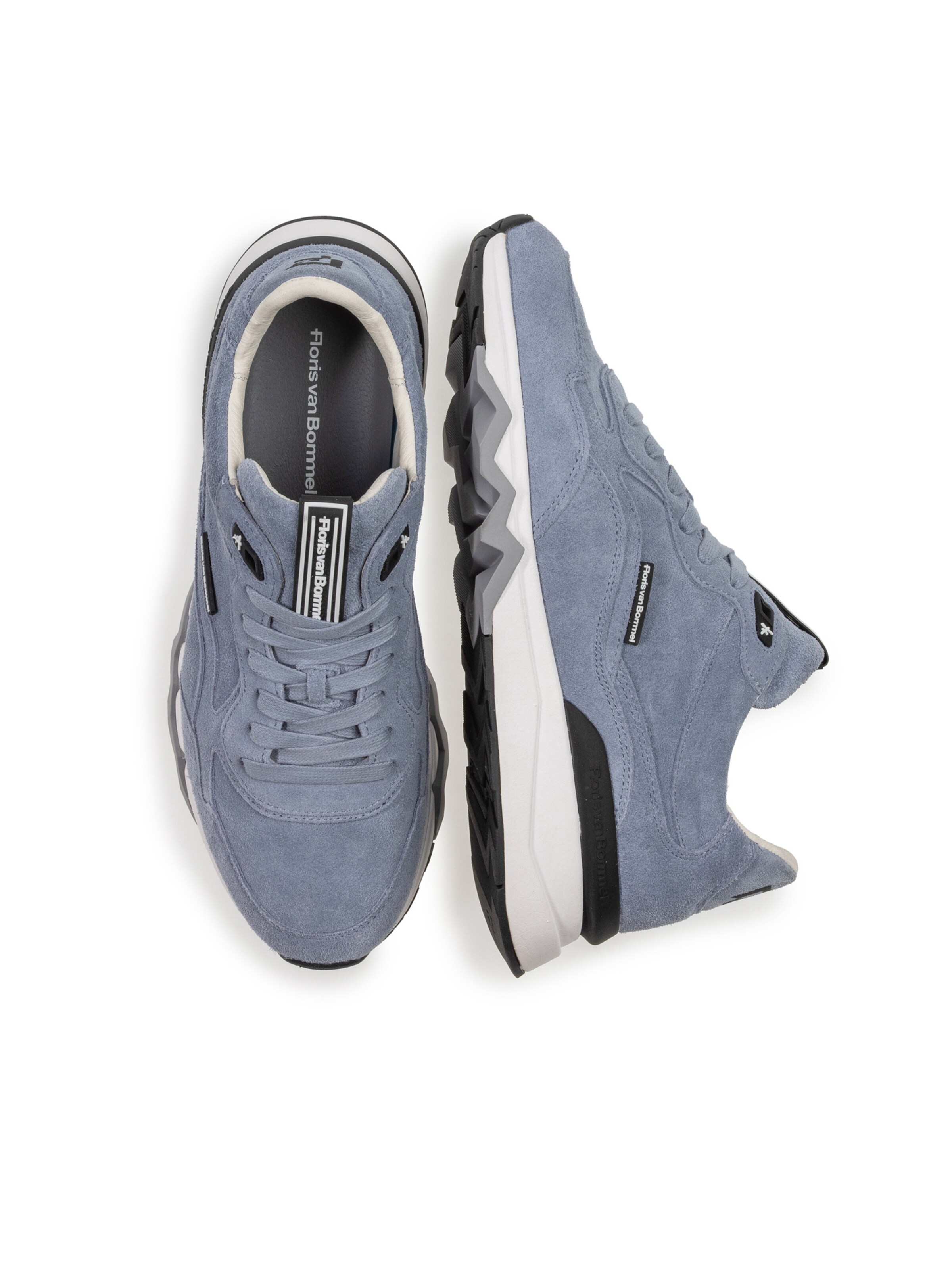 Sneaker bassa ' De Zager 10 ' di Floris van Bommel in blu