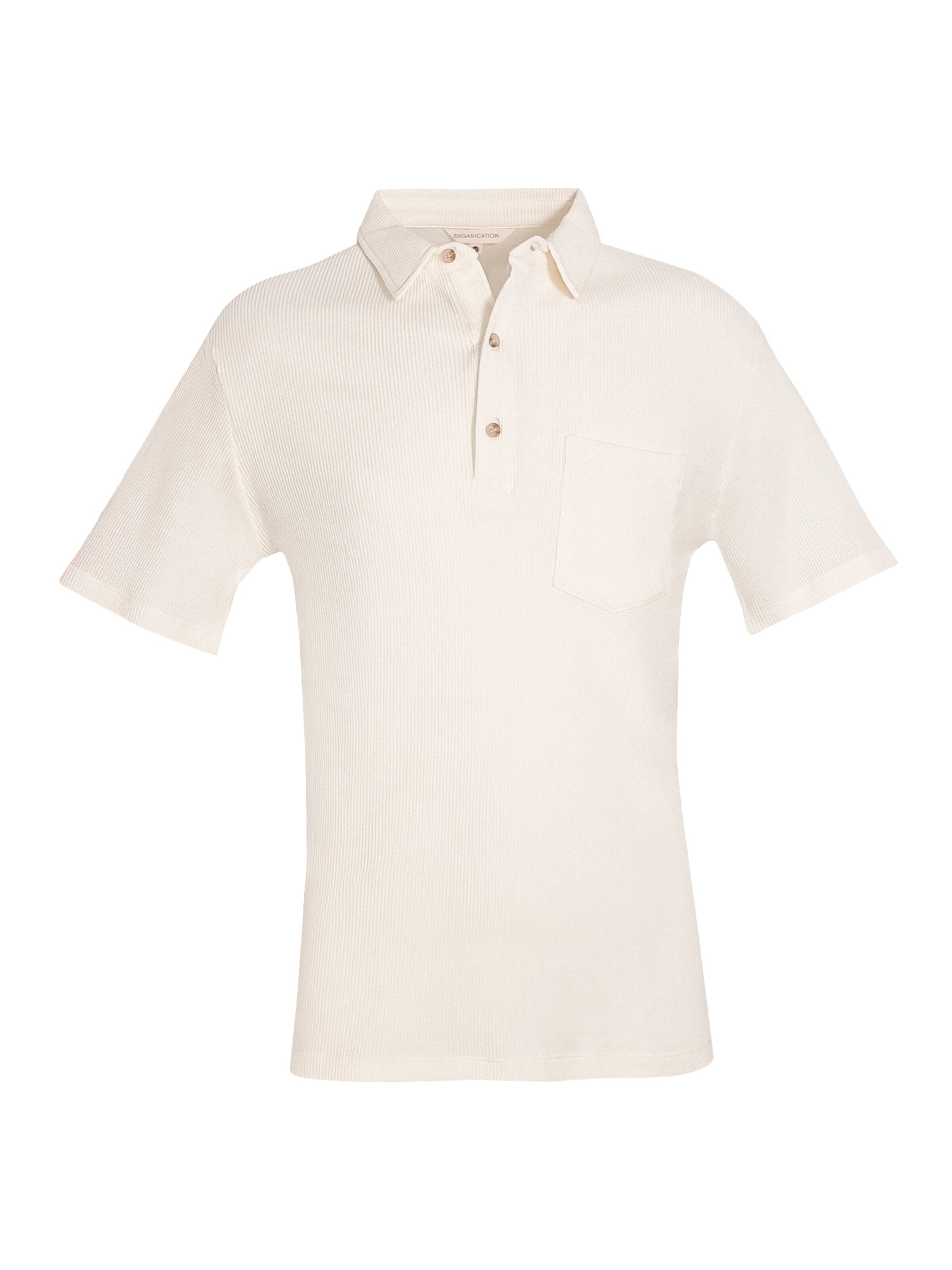 Organication Shirt in Beige: front