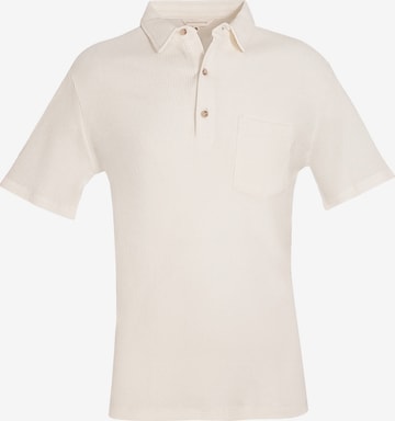 Organication Poloshirt in Beige: Vorderseite