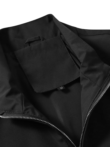 ALLTHEMEN Between-Season Jacket 'Windstille' in Black
