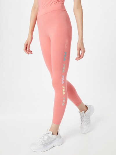 FILA Workout Pants 'Haper' in Pastel blue / Pastel yellow / Mint / Pink, View model