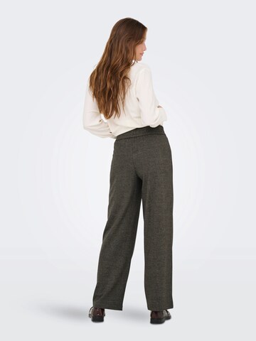 Wide leg Pantaloni 'ONLDELL' di ONLY in nero