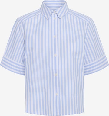 Chemisier 'Haylie' Part Two en bleu : devant