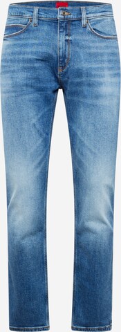 HUGO Regular Jeans '708' i blå: framsida