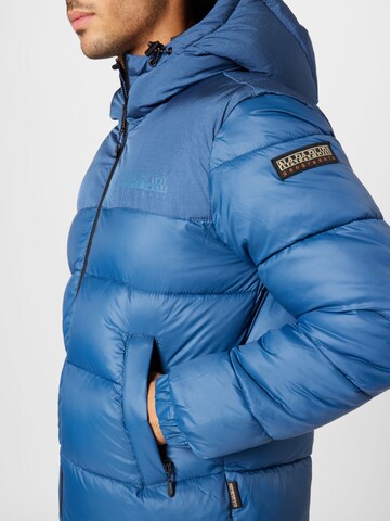 NAPAPIJRI Between-season jacket 'HORNELEN' in Blue