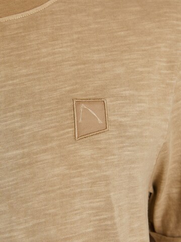 CHASIN' Shirt 'Brody Slub' in Brown
