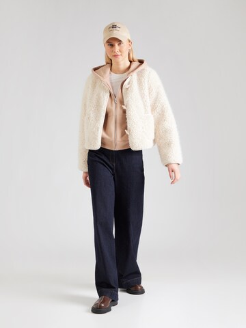 Abercrombie & Fitch Sweat jacket in Brown