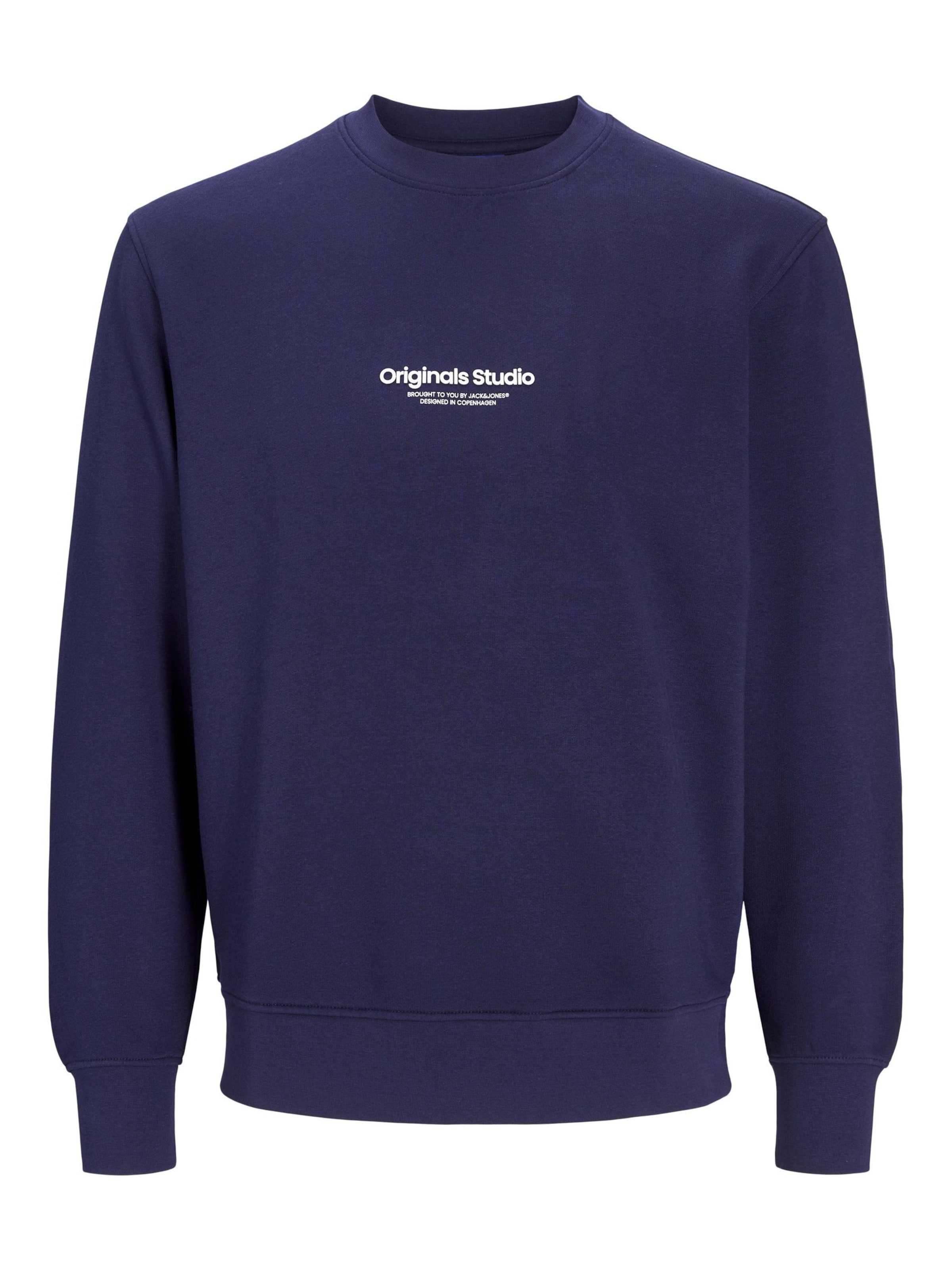 JACK & JONES Свитшот 'JORVesterbro' в Синий: спереди