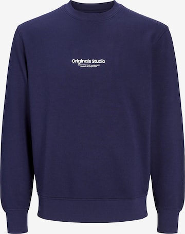 Sweat-shirt 'JORVesterbro' JACK & JONES en bleu : devant