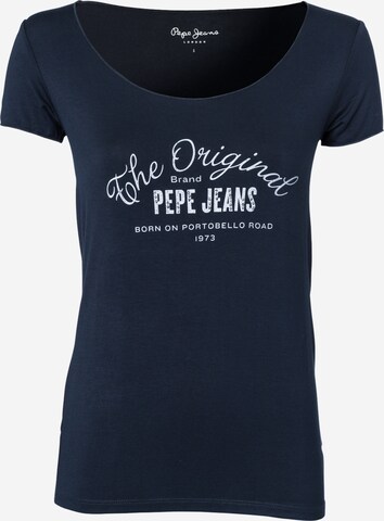 Pepe Jeans Shirt 'CAMERON' in Blauw: voorkant
