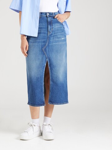 Tommy Jeans Nederdel 'CLAIRE' i blå: forside