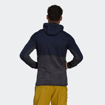 ADIDAS TERREX Athletic Fleece Jacket 'Zupahike' in Blue