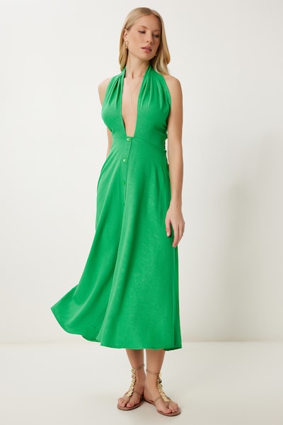 Happiness İstanbul Φόρεμα σε πράσινο, Άποψη προϊόντος