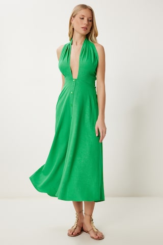 Happiness İstanbul Рокля в зелено: отпред