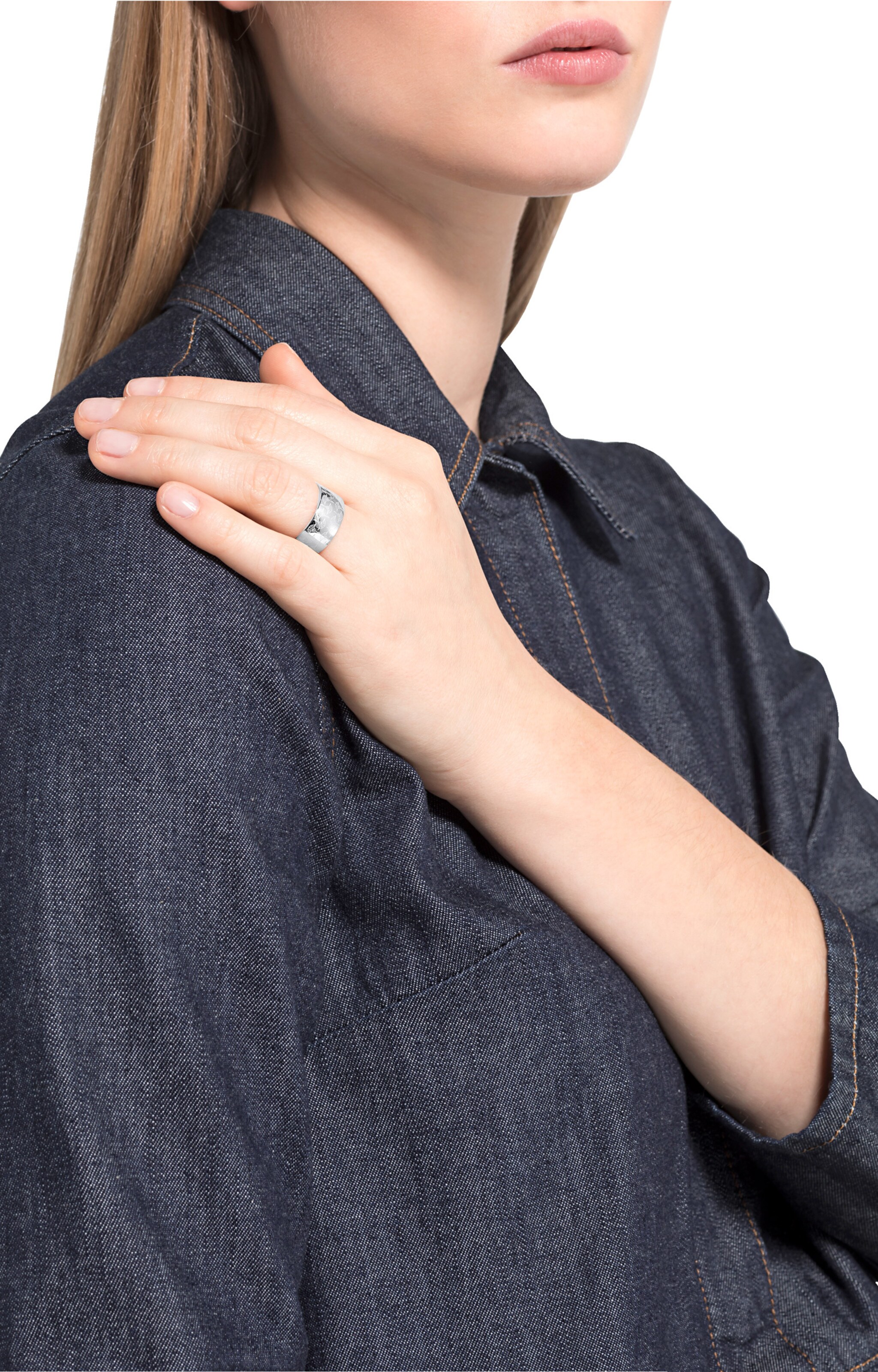 JOOP! Ring in Zilver: voorkant