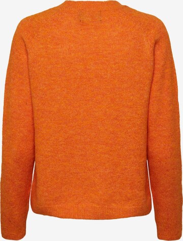 Pullover 'Juliana' di PIECES in arancione