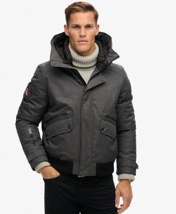 Superdry Between-season jacket in Black: front