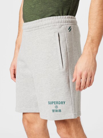 Superdry Regular Панталон в сиво