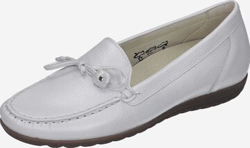 WALDLÄUFER Classic Flats in White: front