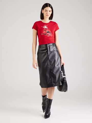 GUESS Shirt 'CHERRY BOMB' in Red