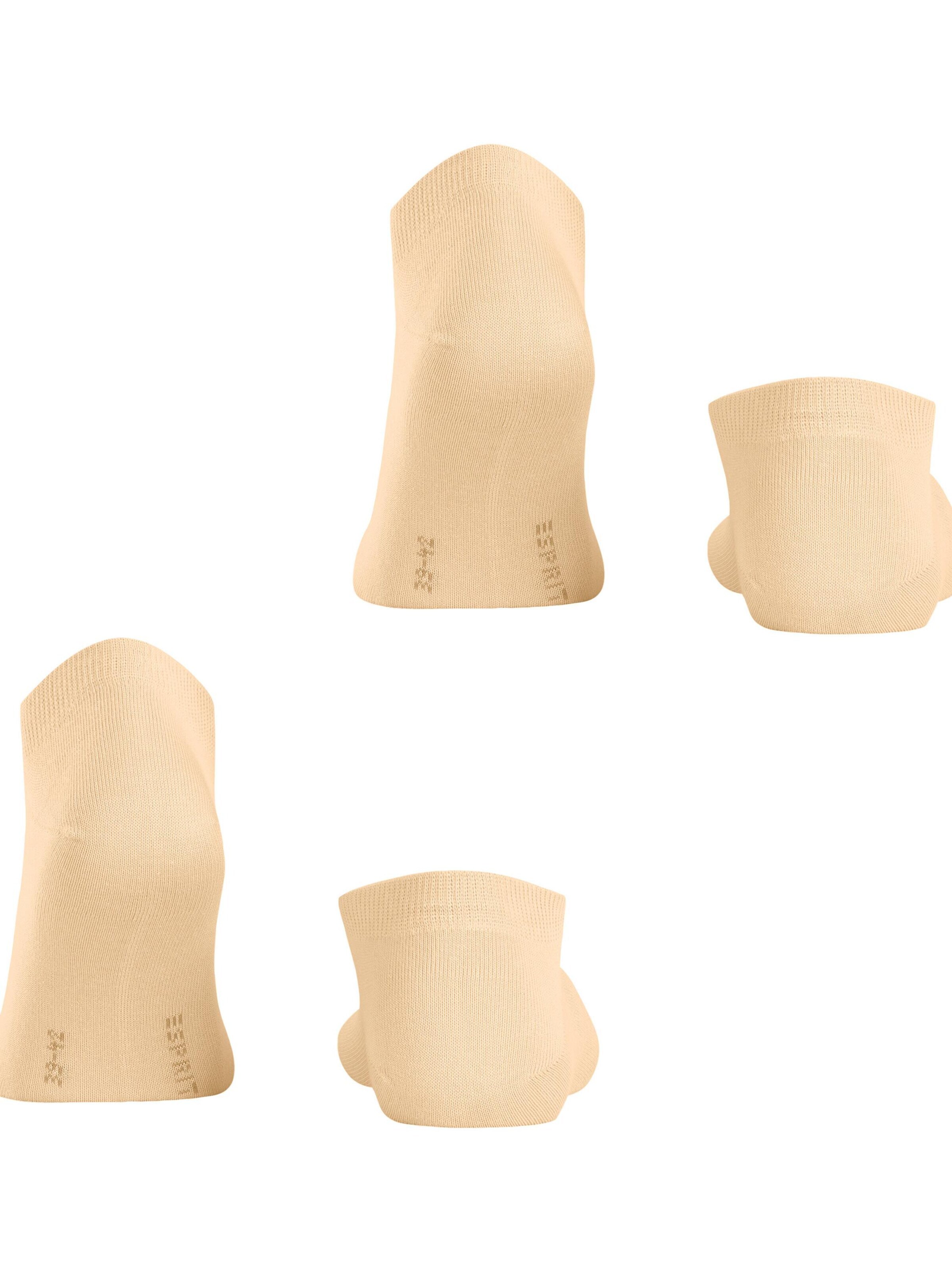ESPRIT Füßlinge 'Basic Uni 2-Pack'‌‌‌‌‌ in Beige