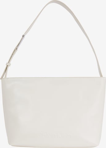 Calvin Klein Shopper in Beige: front