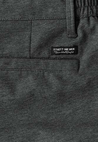 Street One MEN Regular Chino Pants in Grey
