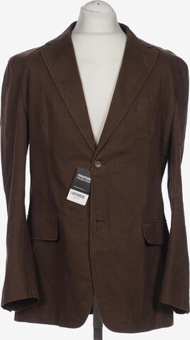 bugatti Suit Jacket in L-XL in Brown: front