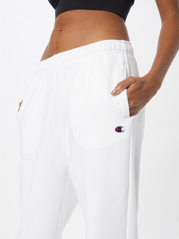 Champion Authentic Athletic Apparel Tapered Παντελόνι σε λευκό