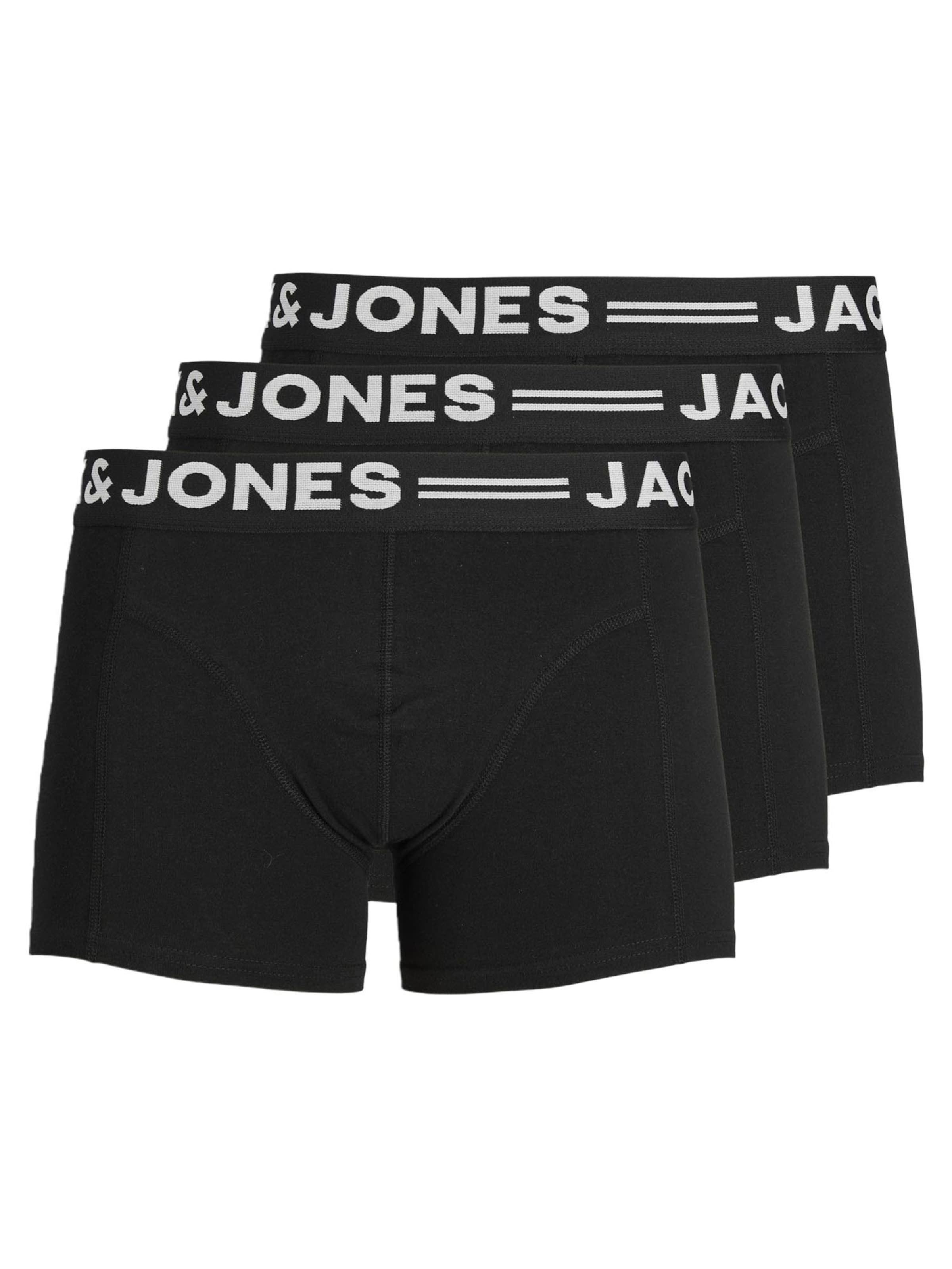 JACK & JONES Boxer shorts 'Sense' in Black: front