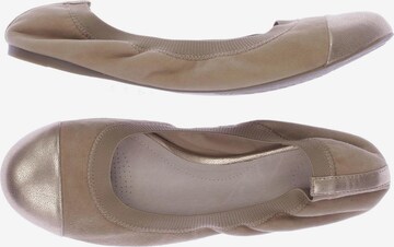 Lands‘ End Flats & Loafers in 41 in Beige: front