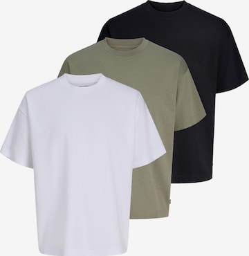JACK & JONES Shirt 'Barron Tee' in Green: front