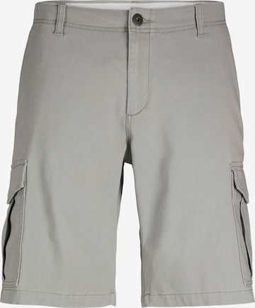 JACK & JONES Cargo Pants 'Joe' in Grey: front