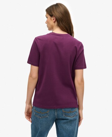 Superdry T-Shirt in Lila