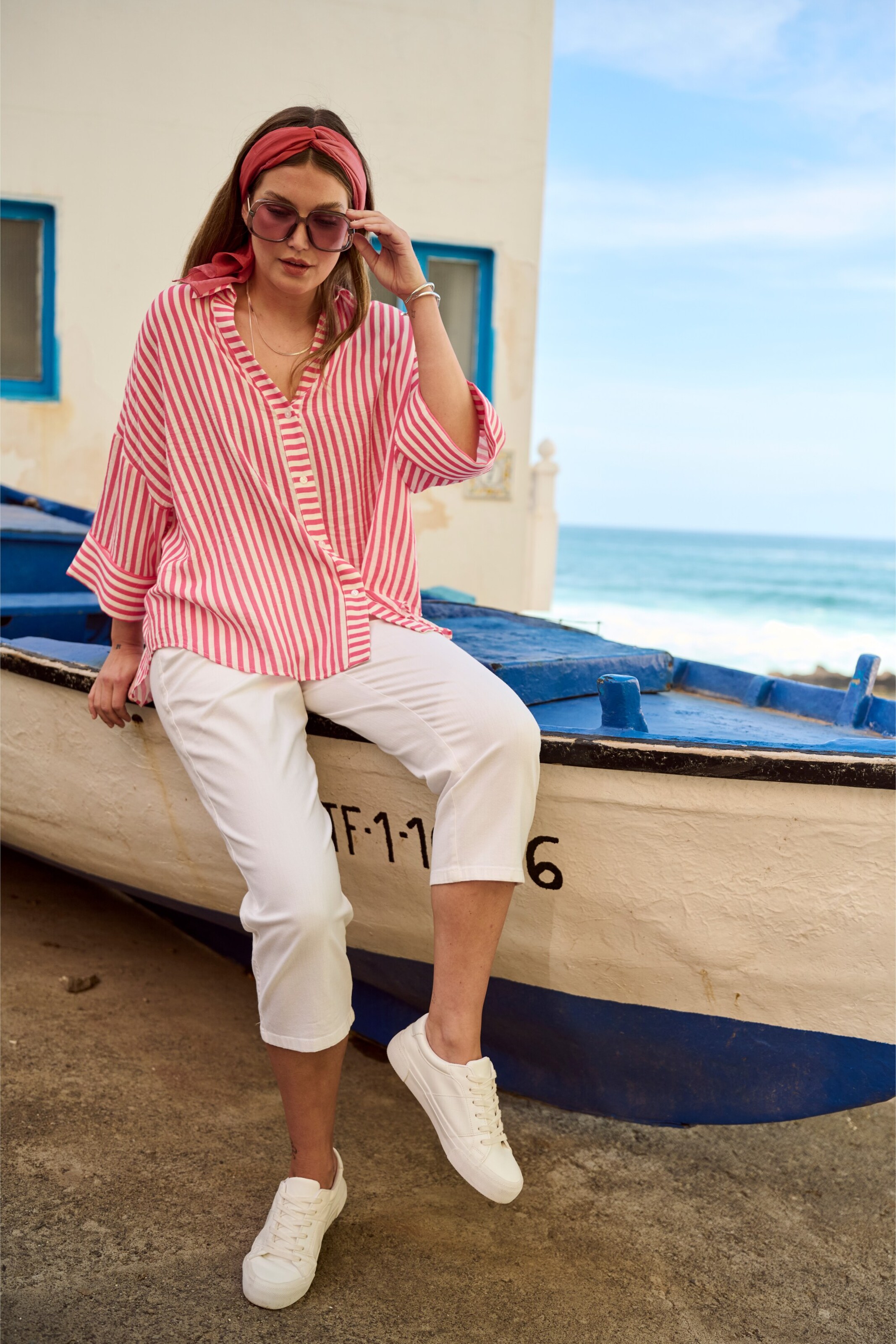 Ulla Popken Bluse in Pink