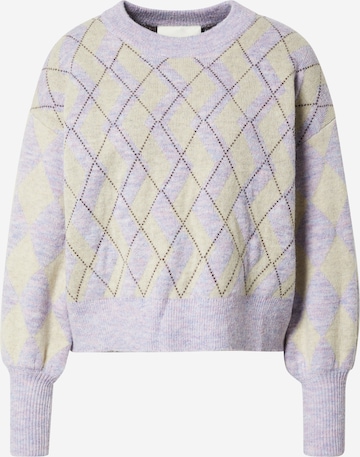 Pullover di Summery Copenhagen in lilla: frontale