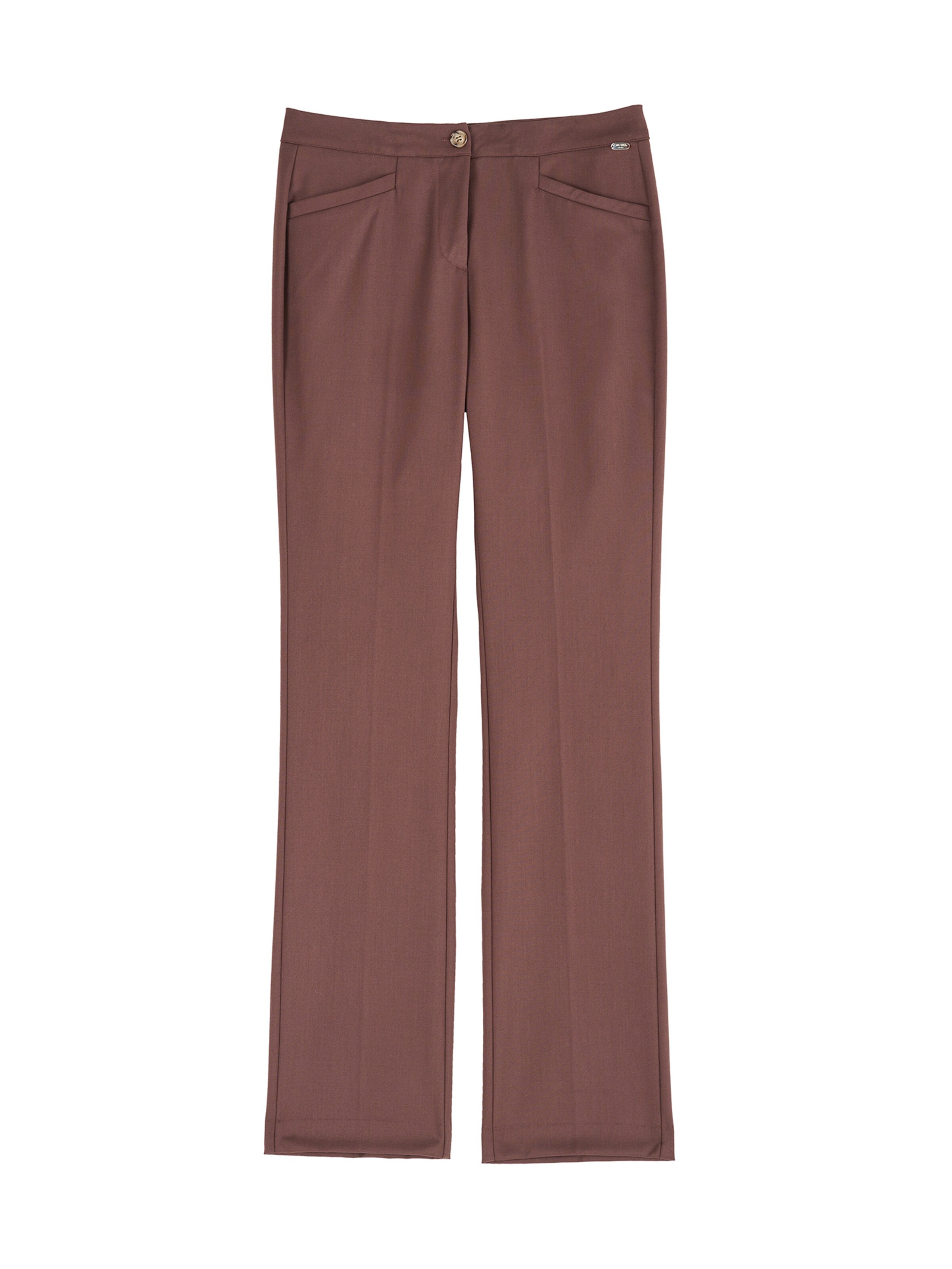 regular Pantaloni di Camomilla Italia in marrone: frontale
