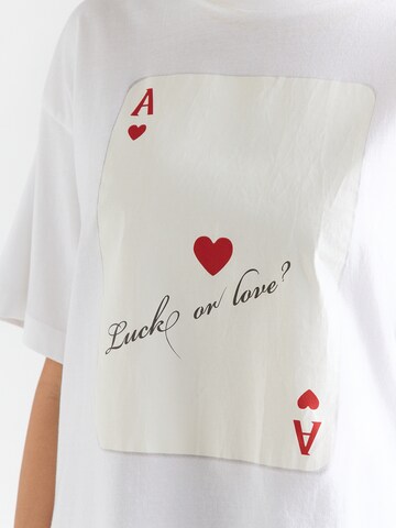 PIECES Shirt 'PCMAGIC' in White