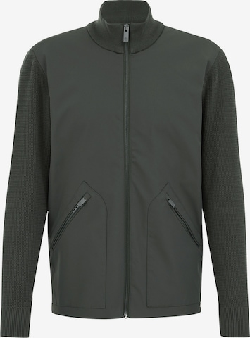 WE FashionPrijelazna jakna - zelena boja: prednji dio